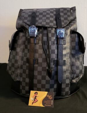 Black an Grey Louis Vuitton Backpack