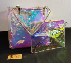 Prism Iridescent Louis Vuitton Handbag an Pouch