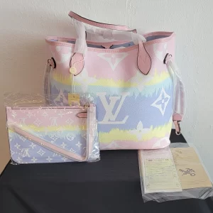 Louis Vuitton Onthego Escale Canvas Shoulder Bag